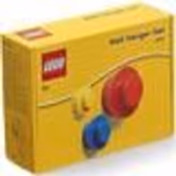 Ensemble de Crochets Muraux LEGO - Jaune Bleu Rouge - Petit Moyen et Grand