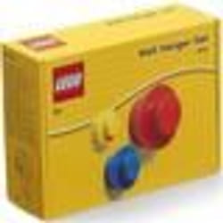 Ensemble de Crochets Muraux LEGO - Jaune Bleu Rouge - Petit Moyen et Grand