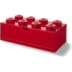Room Copenhagen 40211730 Lego Boîte de Rangement empilable 8 Boutons Rouge Taille Grand