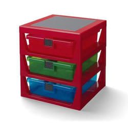 Étagère de rangement - LEGO - Room Copenhague - 3 tiroirs - Plastique - Personnalisable