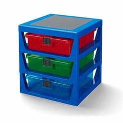 LEGO Étagère de Rangement 3 Tiroirs Bleu Taille Unique - 40950002