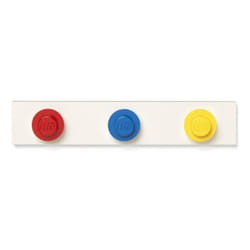 LEGO portemanteau 33 x 65 cm en polypropylène rouge/jaune/bleu