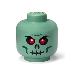 Conteneur de rangement - LEGO - Tête de stockage - Vert sable - 24cm x 24cm x 27cm - Empilable