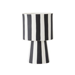 OYOY 1101036 vase Autres Vitrocéramique Noir, Blanc