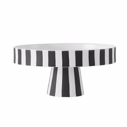 OYOY 1101044, Rond, Vitrocéramique, Noir, Blanc, 200 mm, 90 mm, 1 pièce(s)