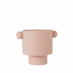 OYOY 1101045, Vase cylindrique, Vitrocéramique, Rose, Intérieure, 230 mm, 300 mm