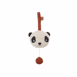 OYOY Panda, Garçon/Fille, Sonore, Coton, Polyester, Noir, Rouge, Blanc, 1 pièce(s)