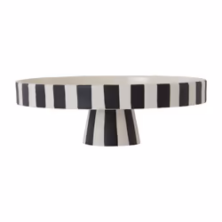 OYOY Toppu, Grès, Noir, Blanc, 27 cm, 90 mm
