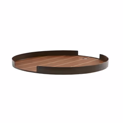 OYOY Oka, Rond, Acier inoxydable, Marron, 324 mm, 23 mm