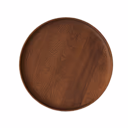 OYOY Inka Plateau de service classique Rond Marron