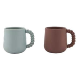 OYOY M107190 Tasse Bleu, Marron Universel 2 pièce(s)