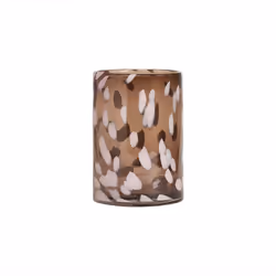 OYOY L300335, Vase cylindrique, Verre, Multicolore, Table, Intérieure, 190 mm