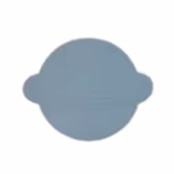 OYOY M107136, Rond, Bleu, Monochromatique, Silicone, Garçon/Fille, 361 mm