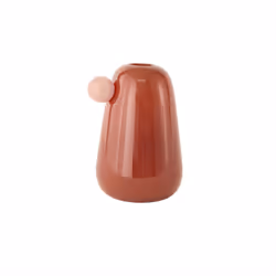 OYOY L300429, Vase conique, Verre, Marron, Table, Intérieure, 200 mm