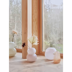 OYOY Lasi vase Vase rond Verre Rose