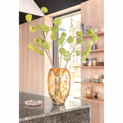 OYOY Jali vase Verre Beige, Transparent