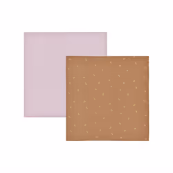 OYOY M107279, Couverture à emmailloter, Chocolat, Lavande, Monochromatique, Coton, Mousseline, Garçon/Fille, Lavage en machin ...