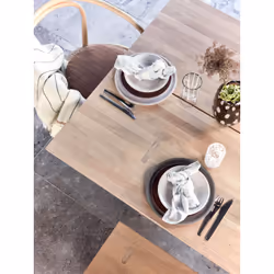 OYOY Jali vase Vase en forme de pichet Verre Marron, Blanc