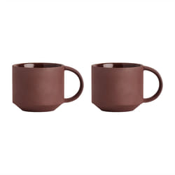 OYOY Yuka Tasse Marron Universel 2 pièce(s)