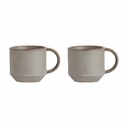 OYOY Yuka, Régler, Gris, Tasse, Universel, Yuka, 2 pièce(s)