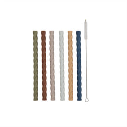 OYOY M107286 paille réutilisable Multicolore Silicone 6 pièce(s)