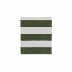 OYOY Raita, 40 x 60 cm, Coton, Vert, Blanc, 1 pièce(s)