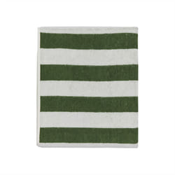 OYOY L300654 serviette de bain 70 x 140 cm Coton Vert, Blanc 1 pièce(s)