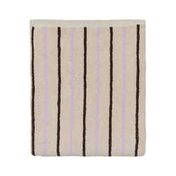 OYOY Raita 1000 x 500 cm Coton Beige, Noir, Lavande 1 pièce(s)
