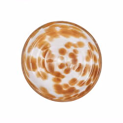 OYOY L300666, Assiette à dessert, Rond, Verre, Ambre, 156 mm, 156 mm