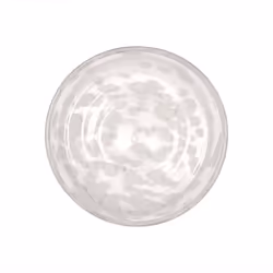 OYOY L300669, Assiette à dessert, Rond, Verre, Blanc, 156 mm, 156 mm
