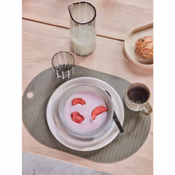 OYOY L300689 assiette Assiette de dîner Rond Faïence Blanc 1 pièce(s)