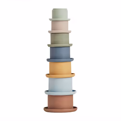 OYOY M107302, Silicone, Beige, Bleu, Marron