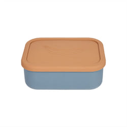 OYOY Yummy Boîte de rangement alimentaire 1,3 L Silicone Bleu, Marron 1 pièce(s)