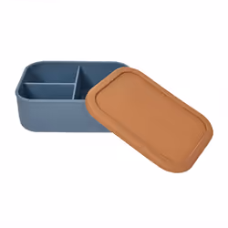 OYOY Yummy Boîte de rangement alimentaire 1,3 L Silicone Bleu, Marron 1 pièce(s)