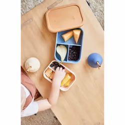OYOY Yummy Boîte de rangement alimentaire 1,3 L Silicone Bleu, Marron 1 pièce(s)