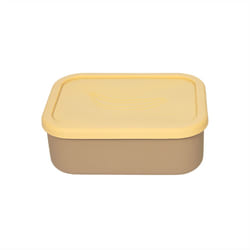 OYOY Yummy Boîte de rangement alimentaire 1,3 L Silicone Marron, Jaune 1 pièce(s)