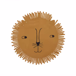 OYOY M107406, Marron, Image, Coton, Rond, Intérieure, Garçon/Fille