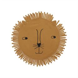 OYOY M107406 Tapis pour salle de jeux Marron Coton Rond