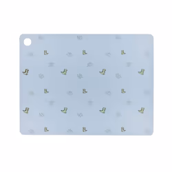 OYOY M107413, Rectangle, Bleu, Vert, Motif, Silicone, Motif animal, Garçon/Fille