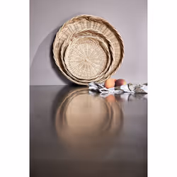 OYOY L301098 Panier à pain Rond Rotin Naturel