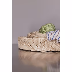 OYOY Maru Panier à pain Rond Rotin Naturel