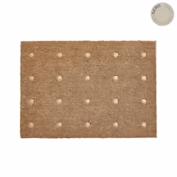 OYOY L301145, Paillasson supérieur, Intérieur & extérieur, Rectangulaire, Marron, Motif, Coco