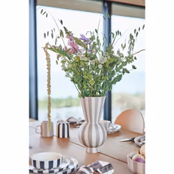 OYOY L301174 vase Autres Grès Beige