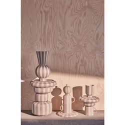 OYOY L301177 pot Rond Grès Beige