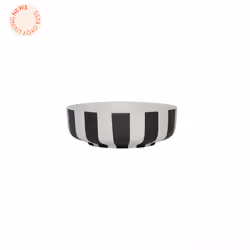 OYOY L301188, Rond, Grès, Marron, Blanc, Mat, 1 personne(s), 13 cm