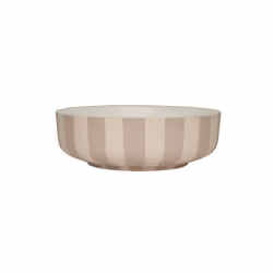 OYOY L301189, Rond, Grès, Beige, Mat, 20 cm, 70 mm
