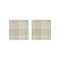 OYOY L301248 serviette 2 pièce(s) Beige Coton