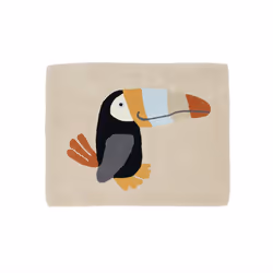 OYOY M107601, Intérieure, Tapis de sol, Coton, Laine, Beige, Multicolore, Image, Dessin