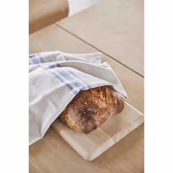 OYOY L301261 serviette 2 pièce(s) Naturel, Rouge Coton