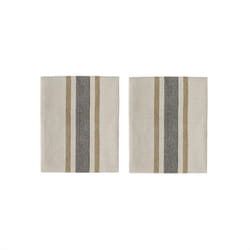 OYOY L301262 serviette 2 pièce(s) Bleu, Naturel Coton
